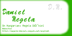 daniel megela business card